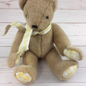 Orsacchiotto farcito vintage Laura Ashley Peluche snodato Percalle Madre Bambino