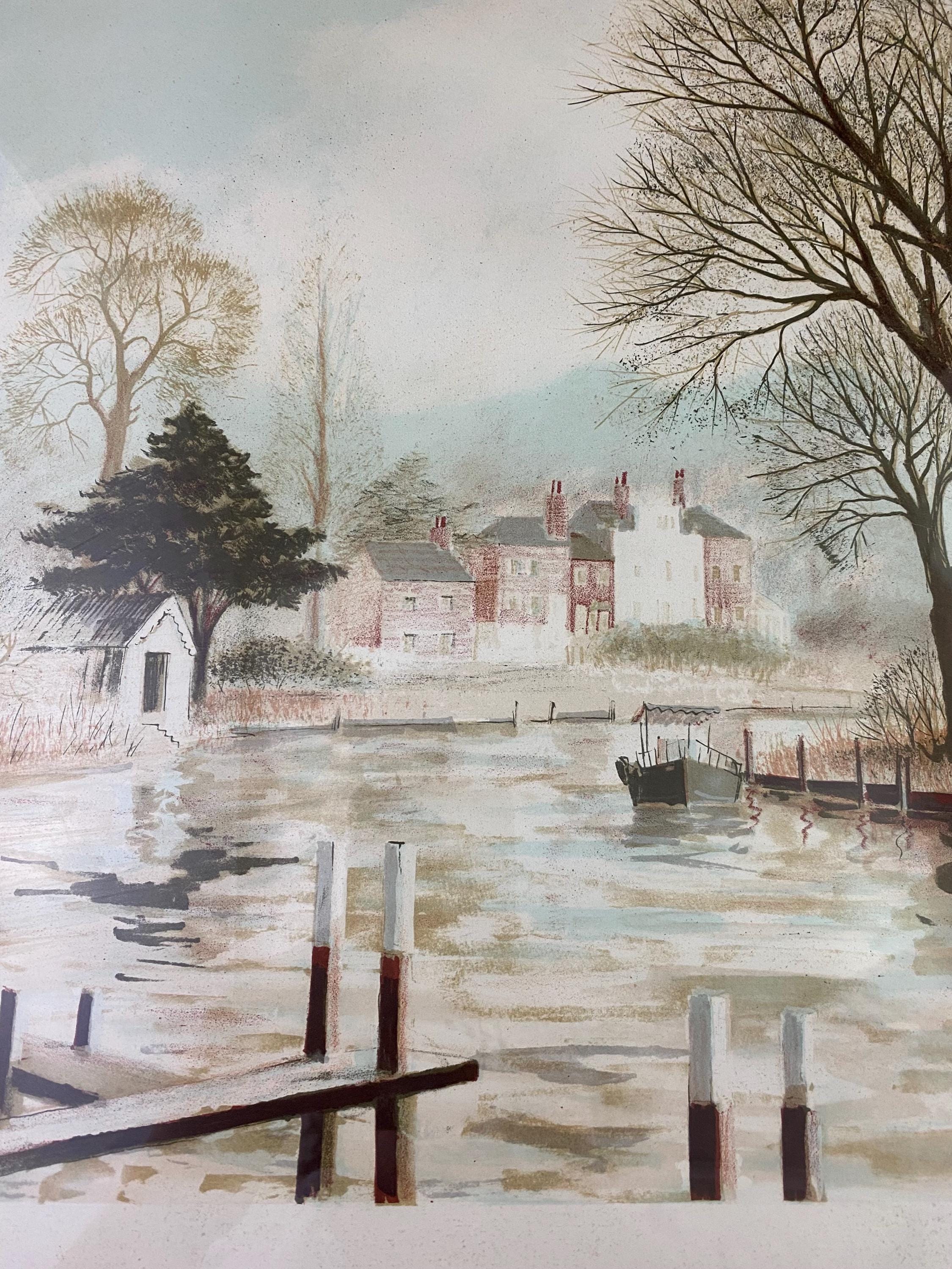 Jeremy King Signed and Numbered Litho Framed Art Print River - Etsy