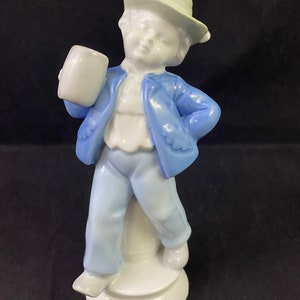 Gerold Porzellan Bavarian Mug Boy West Germany Figurine Vintage