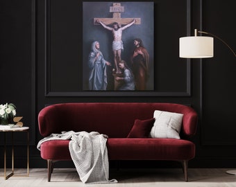 Christ Crucified (Fine Art Prints (Sacred Art by Gabrielle)