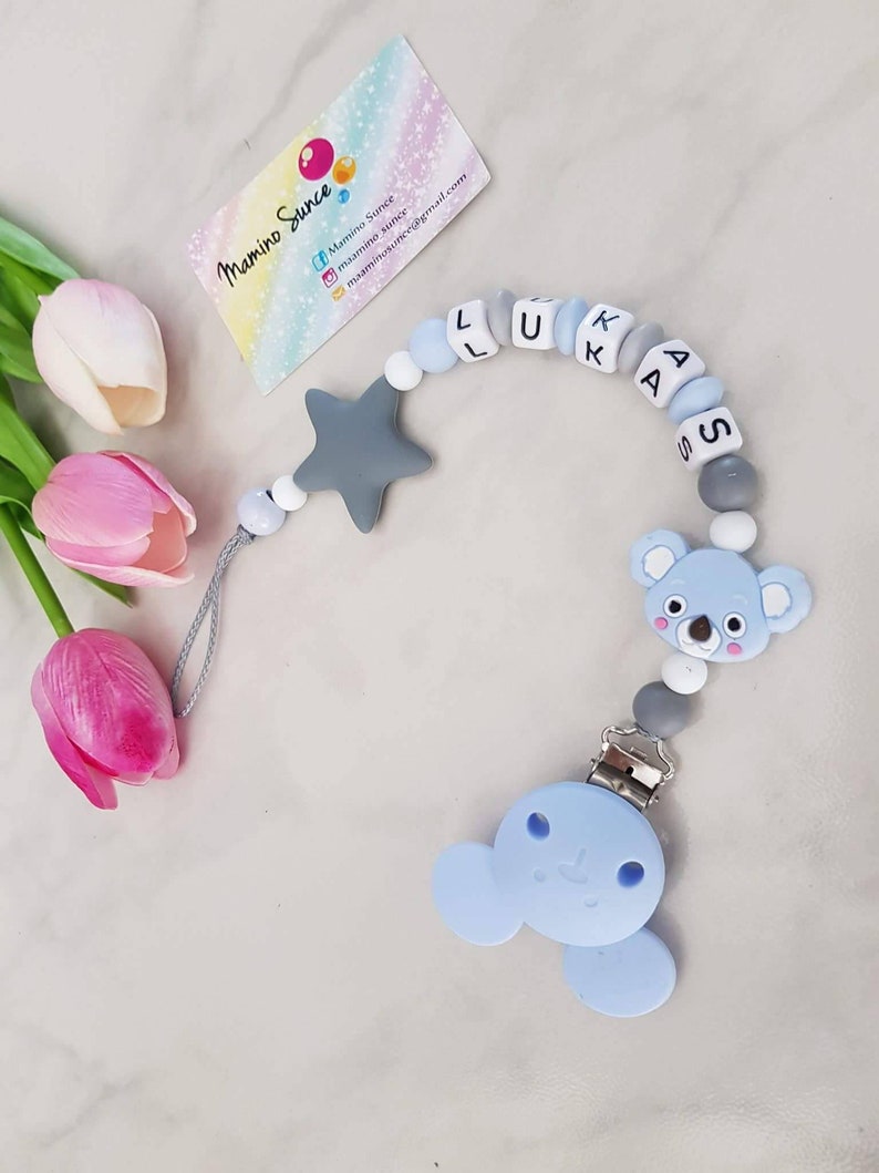 personalised baby soother