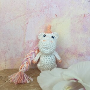 Crochet Unicorn children toy gift cotton interior decoretion animal handmade amigurumi