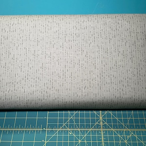 Sage Green Cotton Blender Fabric – Broken Stripe Quilting Material by Yard