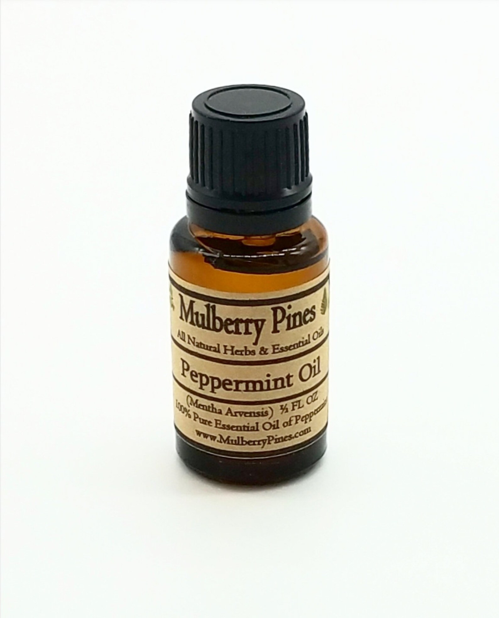 Peppermint Essential Oil Mentha Arvensis 1/2 Oz Mulberry Etsy