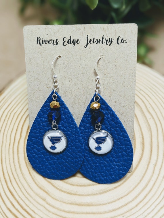 St. Louis Blues Earrings 