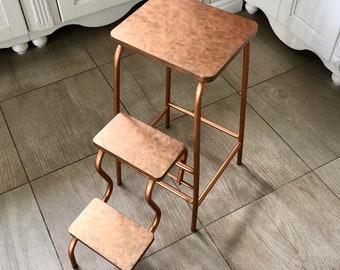 Folding step stool. Wood 3-step ladder. Plant Stand. Bar Stool. Library steps. Pantry ladder. Step stool adult. Ladder chair. Gift for dad