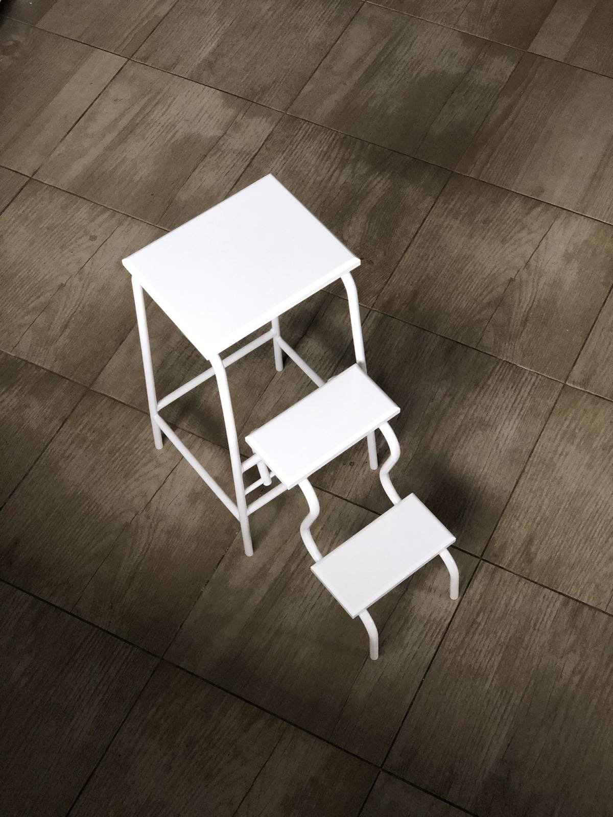 White Step Stool Narrow Folding Step Stool Step Stool Adult Etsy UK