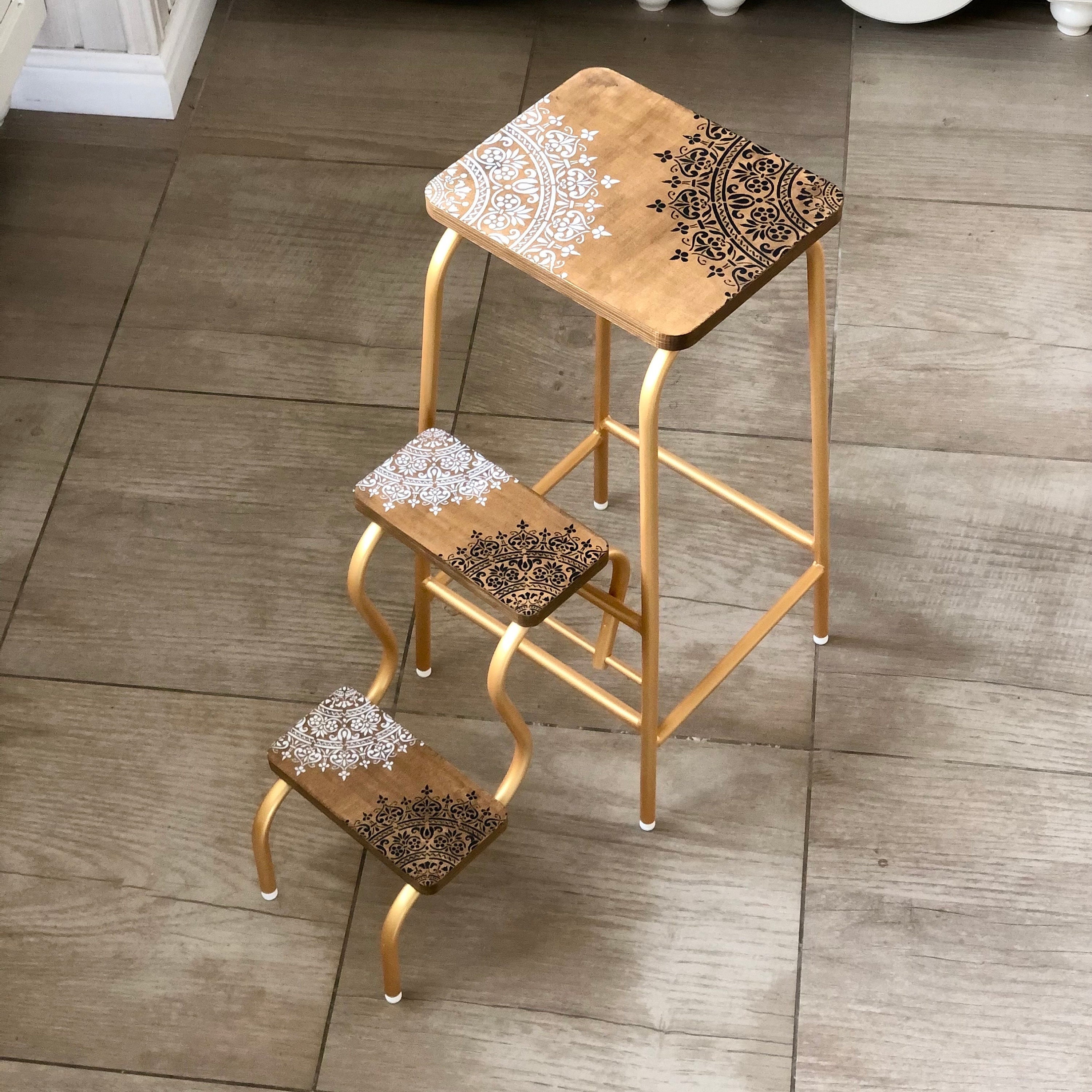 Pantry step stool sale