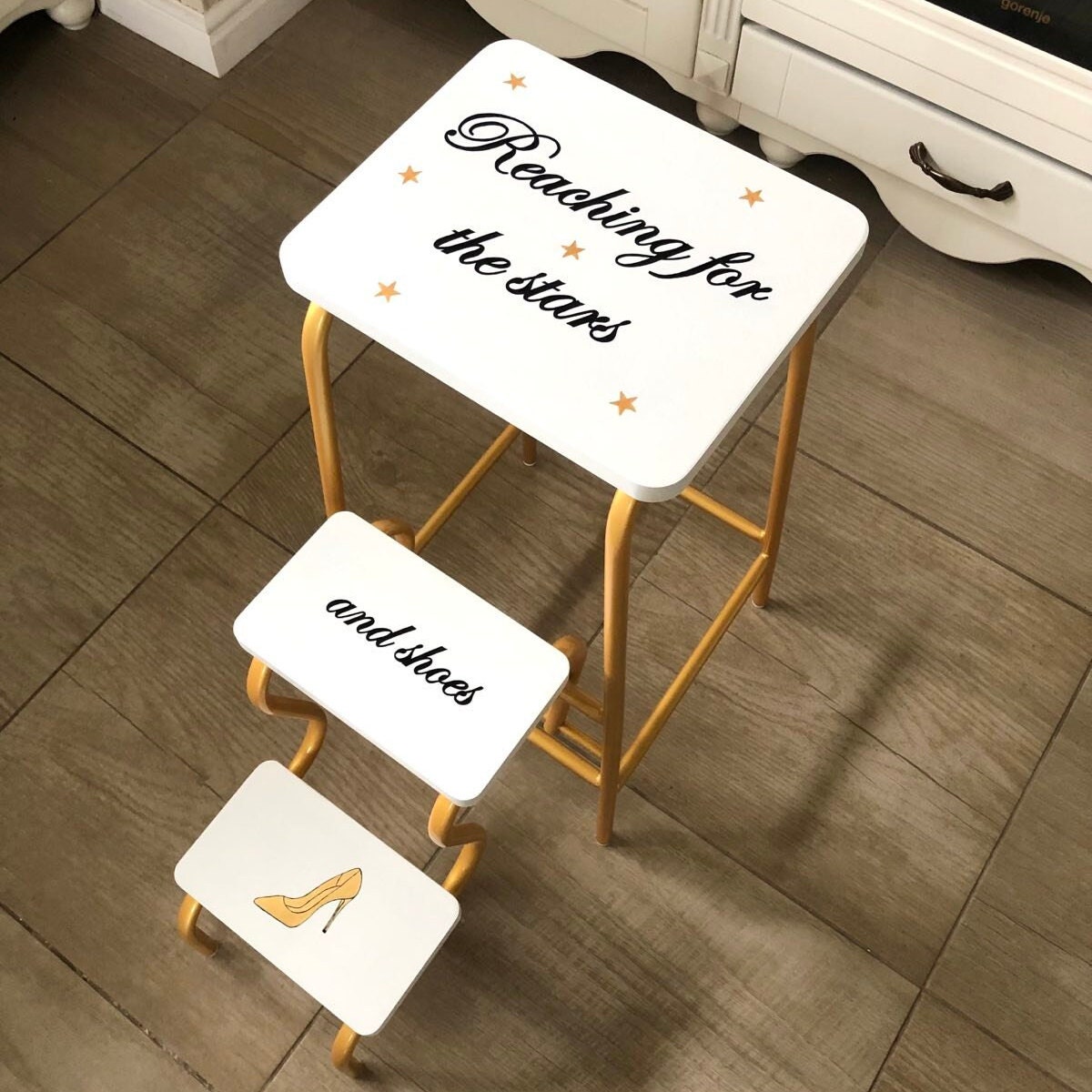 Closet chair and step ladder sale