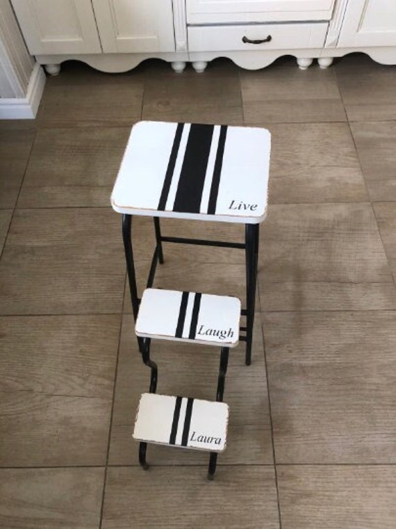 Adult Step Stool Kitchen Stepladder Bathroom Chair Library