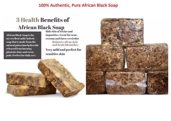 pure african black soap