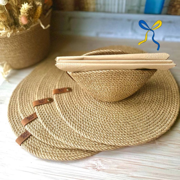 Rope Placemats Etsy