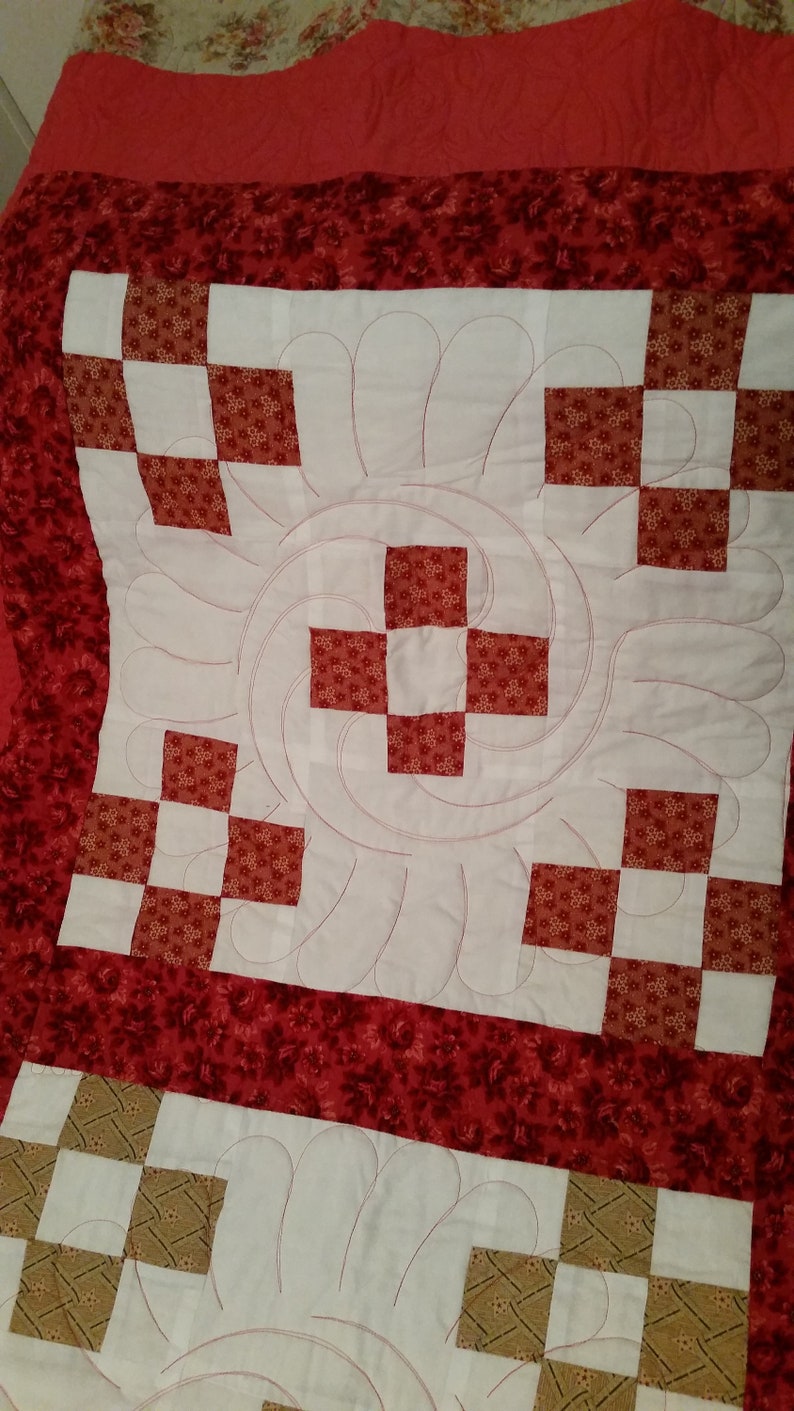 Red /& White Quilt,Gifts for mom,Custom made to Order Quilts,Sweet Sixteen Gifts,Going to College Gift,Just for Him or Her,Picnic Blanket
