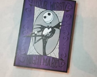 Jack skellington wall hanging