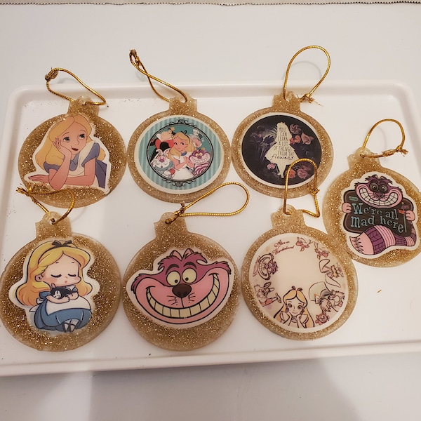 Alice in Wonderland Ornament Etsy