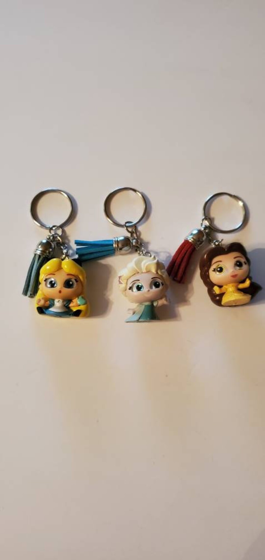 Disney Keychains Alice, Elsa,belle - Etsy