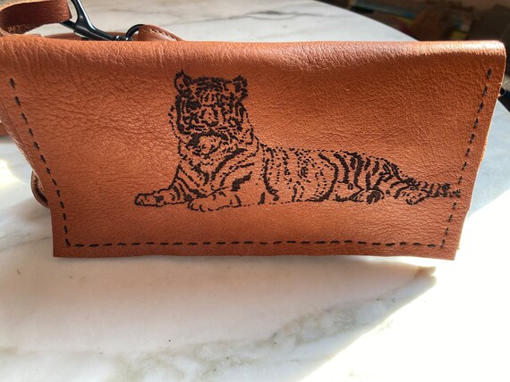 Waterproof Leather Cell Phone Carrier Etsy