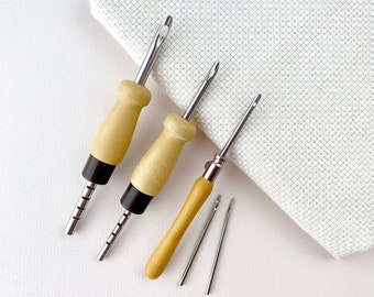 Lavor Adjustable Punch Needle Collection | 5.5mm 4mm and fine set