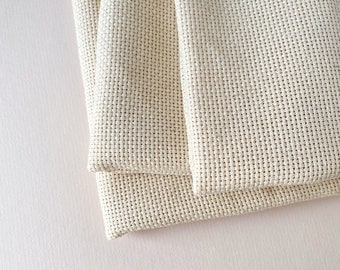 Monks Cloth Punch Needle Fabric | 12-13 Count | 100% Cotton