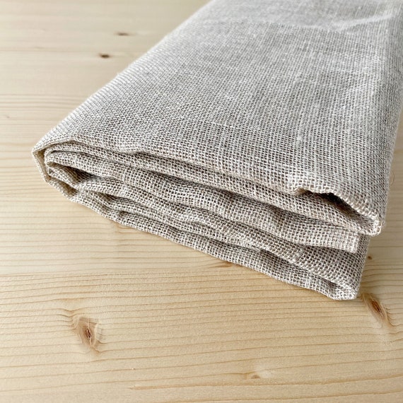 Punch Needle Cloth Fabric Cotton Linen Blend