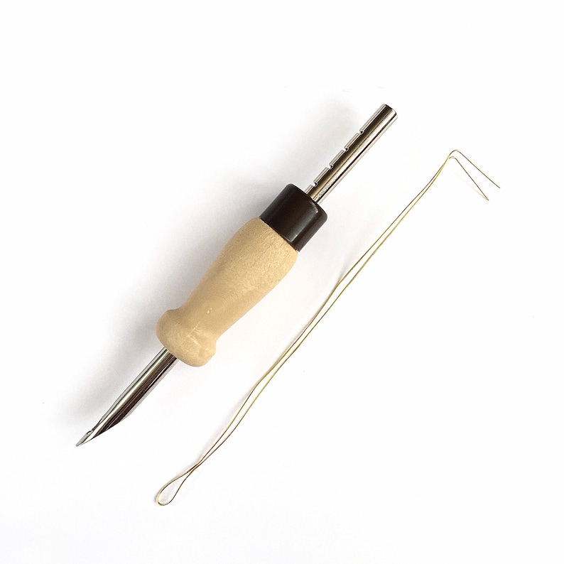 Adjustable Punch Needle Rug Hooking Tool Threader Etsy