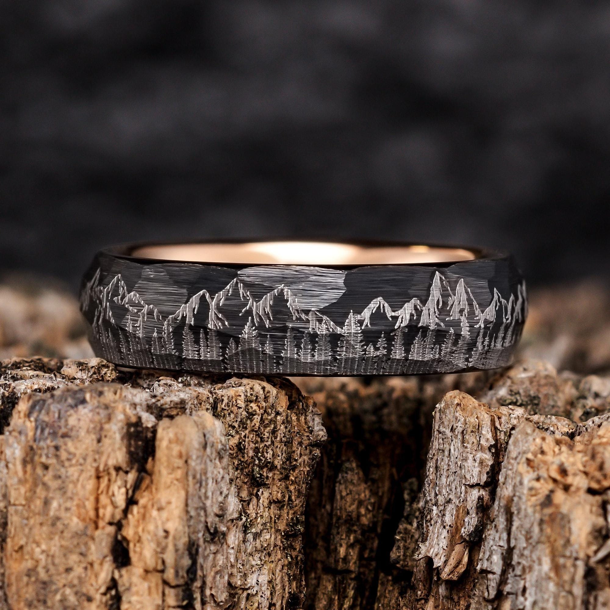 Tree Wedding Band