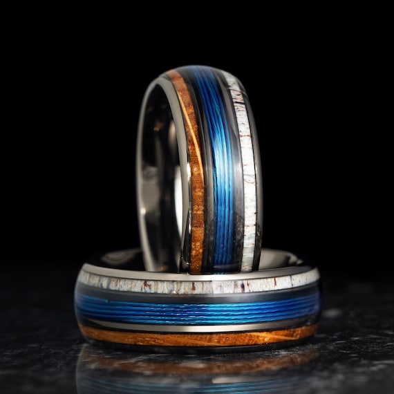 Fishing line shop wedding band