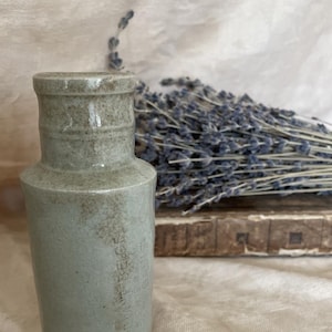 Glazed Stoneware bottle - &quot;Brilliant Belge, Fourgault&quot;