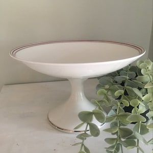 Limoges B and D , Compotier- Pedestal serving plate