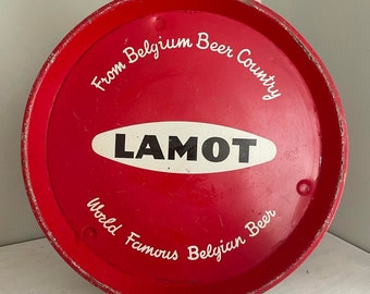 Vintage Lamot promotional  Beer Tray