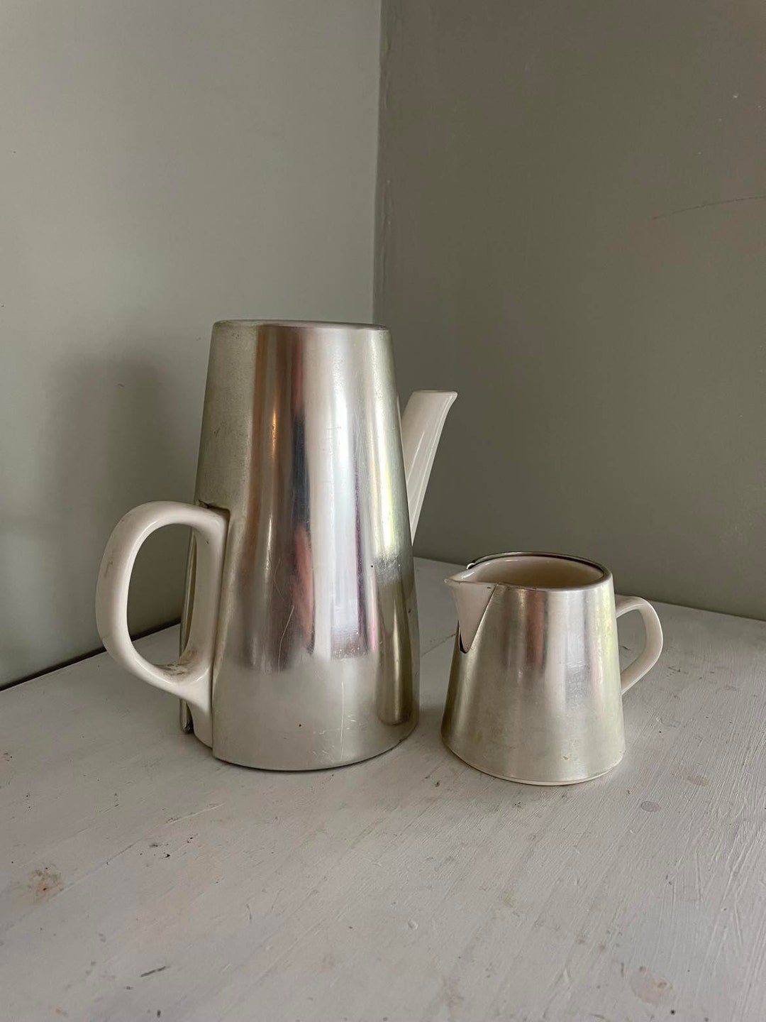 Mid Century Mellita Coffee Pot and Milk Jug Etsy