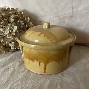 Antique Ochre Glazed Terracotta tureen