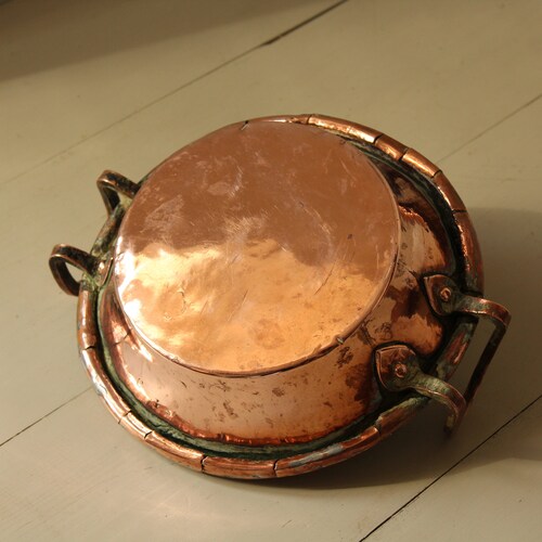 Antique French Copper cooking pan shops