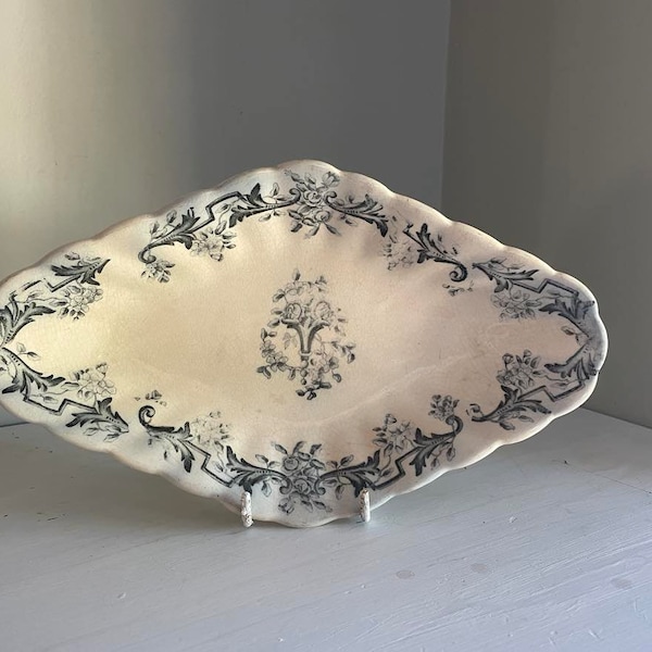 Longchamps ironstone Ravier "Louis XVI"