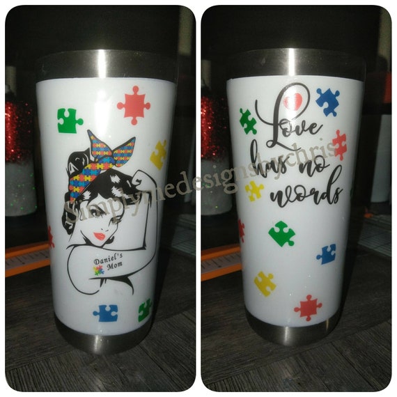 autism tumbler