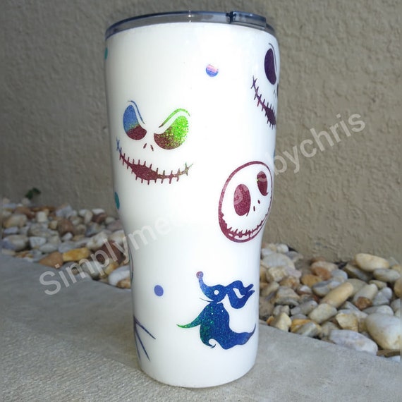 picture Nightmare Before Christmas Tumbler Cup etsy