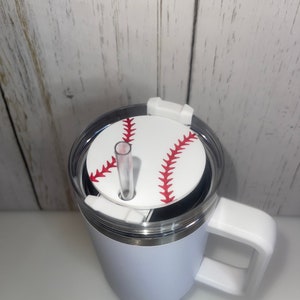 Cup Accessories | Baseball Tumbler Tag | Tumbler Topper | Cup Topper