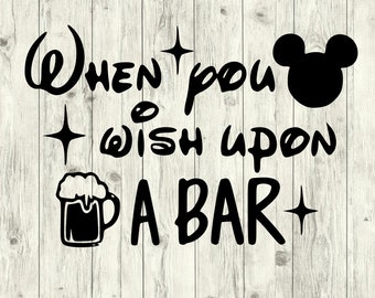 When you wish SVG Bundle, Disney SVG bundle, Disney cut file, Disney clipart, svg files for silhouette, files for cricut, svg, dxf, eps, png