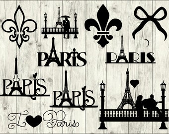 Paris Svg Etsy