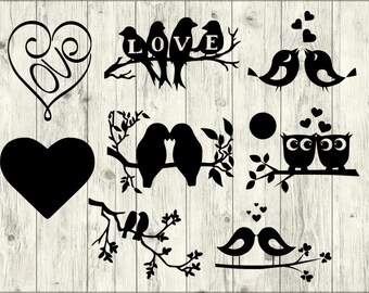 Download Love Birds Svg Etsy
