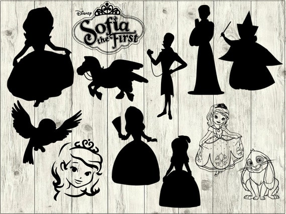Download Sofia the First SVG Bundle Disney svg bundle Disney cut | Etsy