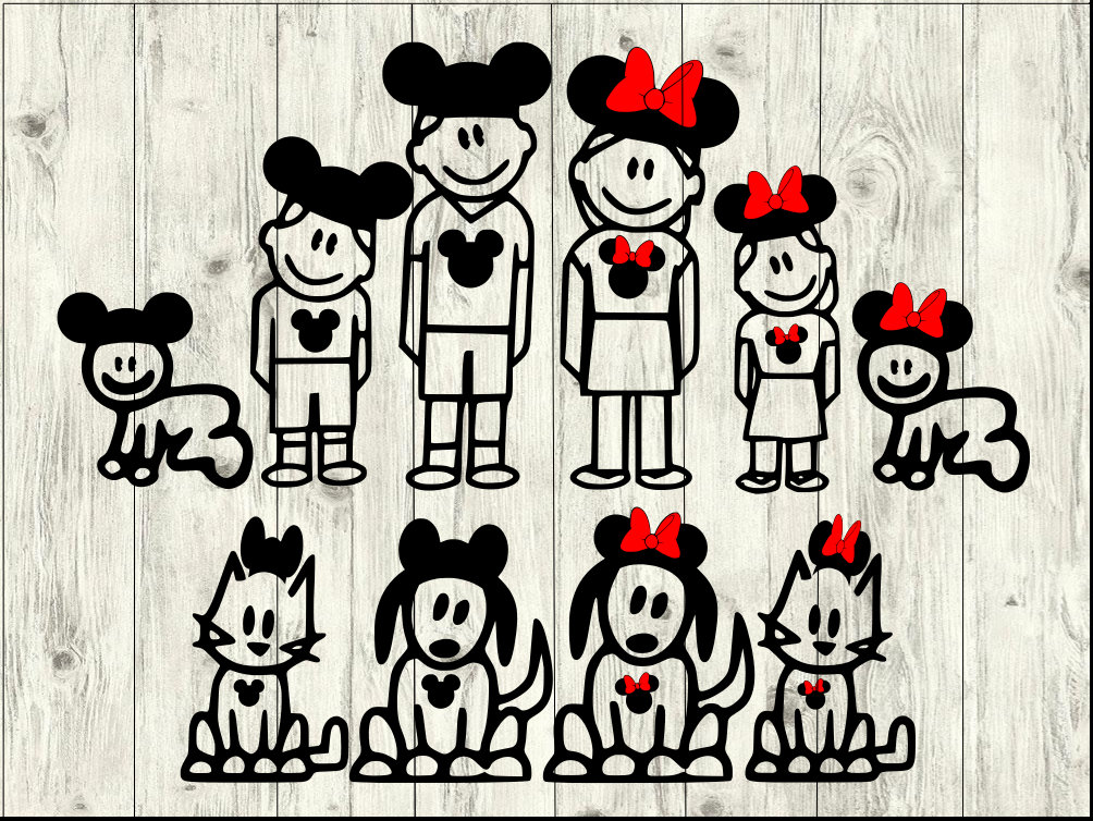 Download Mickey Family SVG Bundle Mickey Mouse SVG Bundle Disney ...