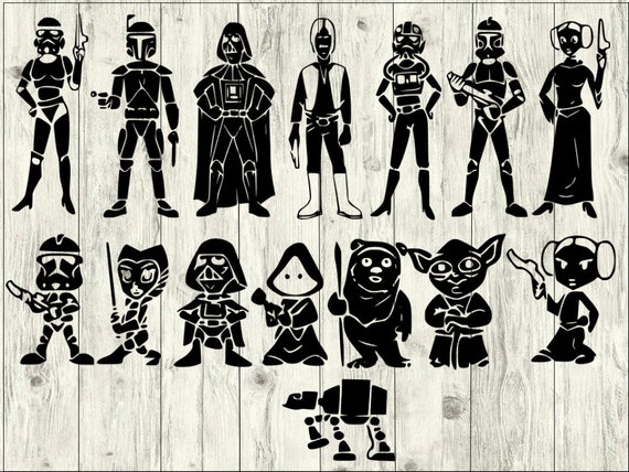 Download Star Wars Family SVG Bundle Star Wars SVG Bundle Disney ...