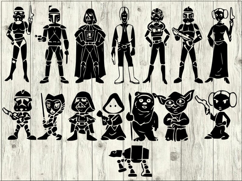 Download Star Wars Family SVG Bundle Star Wars SVG Bundle Disney ...