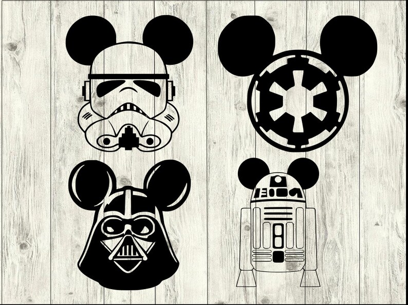 Download Star Wars Mickey SVG Bundle Star Wars SVG Bundle Disney ...