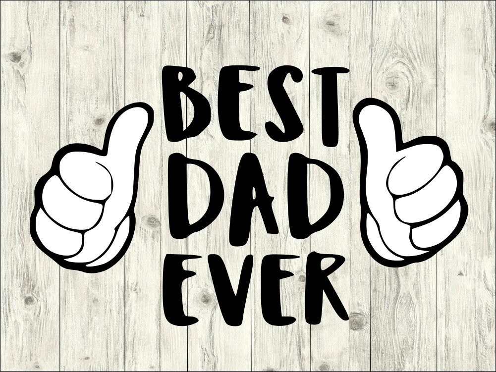 Best Dad Ever SVG Bundle Fathers Day SVG Bundle Fathers Cut - Etsy