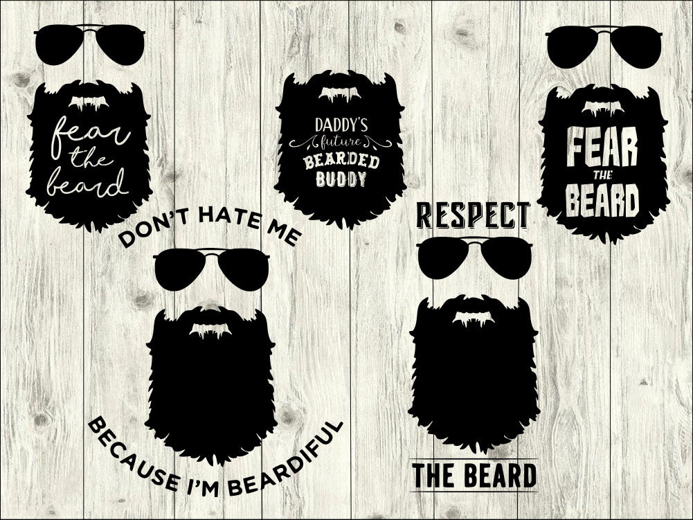 Meme SVG Cut File Nordic Man PNG Beard Barber (Instant Download) 