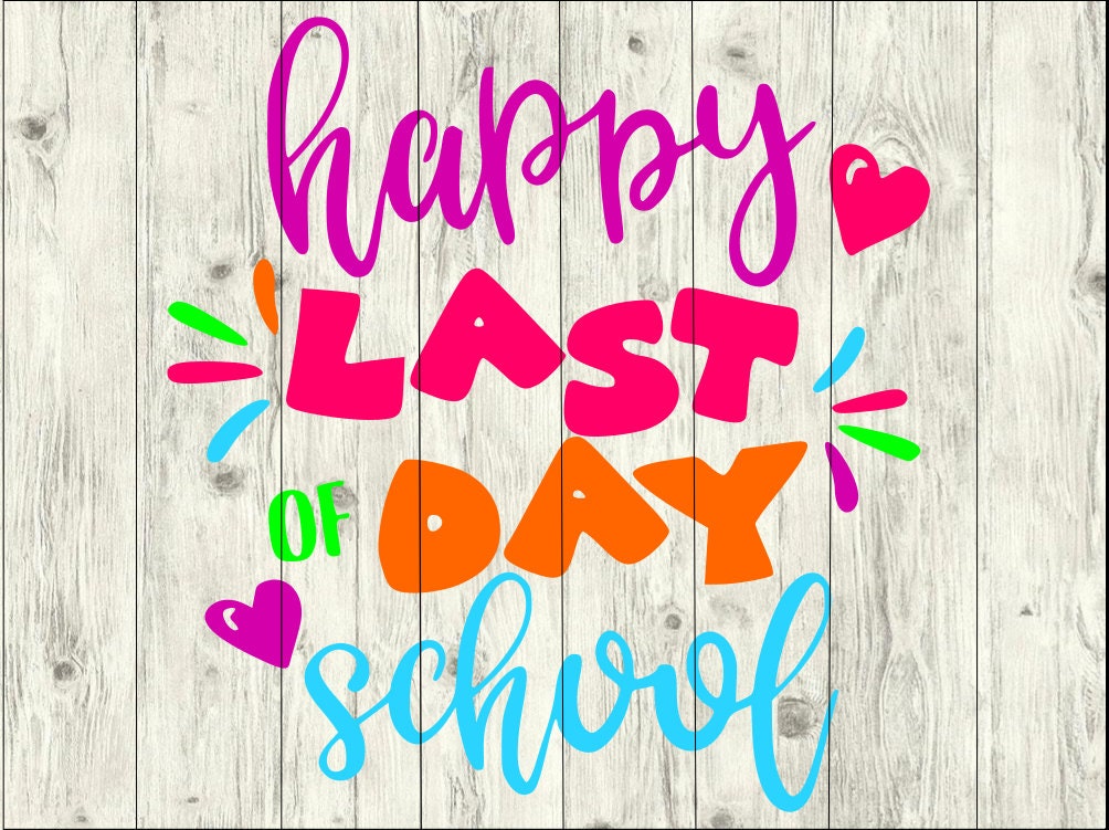 Happy Last day of School SVG Bundle School SVG bundle School Etsy