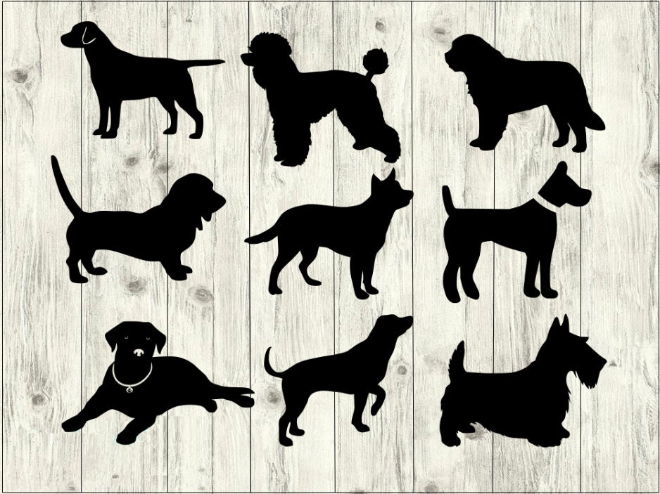 Dog SVG Bundle Puppy SVG Bundle Dog Cut File Dog Clipart - Etsy Australia