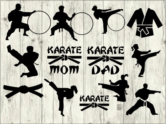Download Karate Svg Bundle Karate Mom Cut File Karate Clipart Karate Etsy